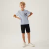 Mickey Mouse 4872C Erkek Çocuk Yazlık Bermuda Pijama Takım