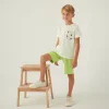 Mickey Mouse 4872C Erkek Çocuk Yazlık Bermuda Pijama Takım