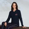 Miss Klein 1213 Kadın Kışlık Üç Düğme Pijama Takımı
