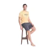 Over Sleep 1789 Erkek Yazlık Şortlu Kısa Kol Pijama Takım
