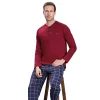 Over Sleep 2149 Erkek Desenli Erkek Pijama