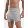 Öztaş 1128 Erkek Paçası Slikonlu Boxer