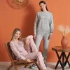 Poleren 8135 Kadın Kışlık Pijama Takım