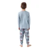 RolyPoly RP3420-2 Erkek Çocuk Kışlık İkili Pijama Takım
