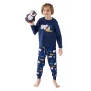 RolyPoly RP3420-2 Erkek Çocuk Kışlık İkili Pijama Takım