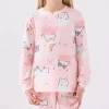 RolyPoly RP3460C Kız Çocuk Kışlık Pijama Takım