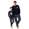 RolyPoly RP3676-G Baba Oğul Kışlık İkili Pijama Takım (Garson Boy Çocuk)