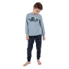 RolyPoly RP3683-G Erkek Garson Boy Çocuk Kışlık İkili Pijama Takım