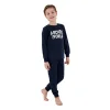 RolyPoly RP3684-G Erkek Garson Boy Çocuk Kışlık İkili Pijama Takım
