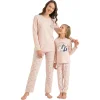 Rolypoly RP3902G Anne Kız Uzun Kol Pijama Takım (Garson)