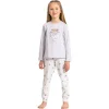 Rolypoly RP3911C Kız Çocuk Uzun Kol Pijama Takım