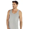 Şahinler E005 6lı Paket Erkek 3Gri-3Siyah Atlet XXXL