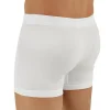Şahinler E031 Erkek Likralı Boxer Külot 6lı Paket Beyaz S