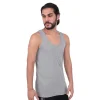 Tutku 102 Ribana Erkek Gri Atlet XXL 3lü Paket
