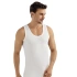 Şahinler E002 6lı Paket Erkek %100 Pamuk Beyaz Atlet XXXL
