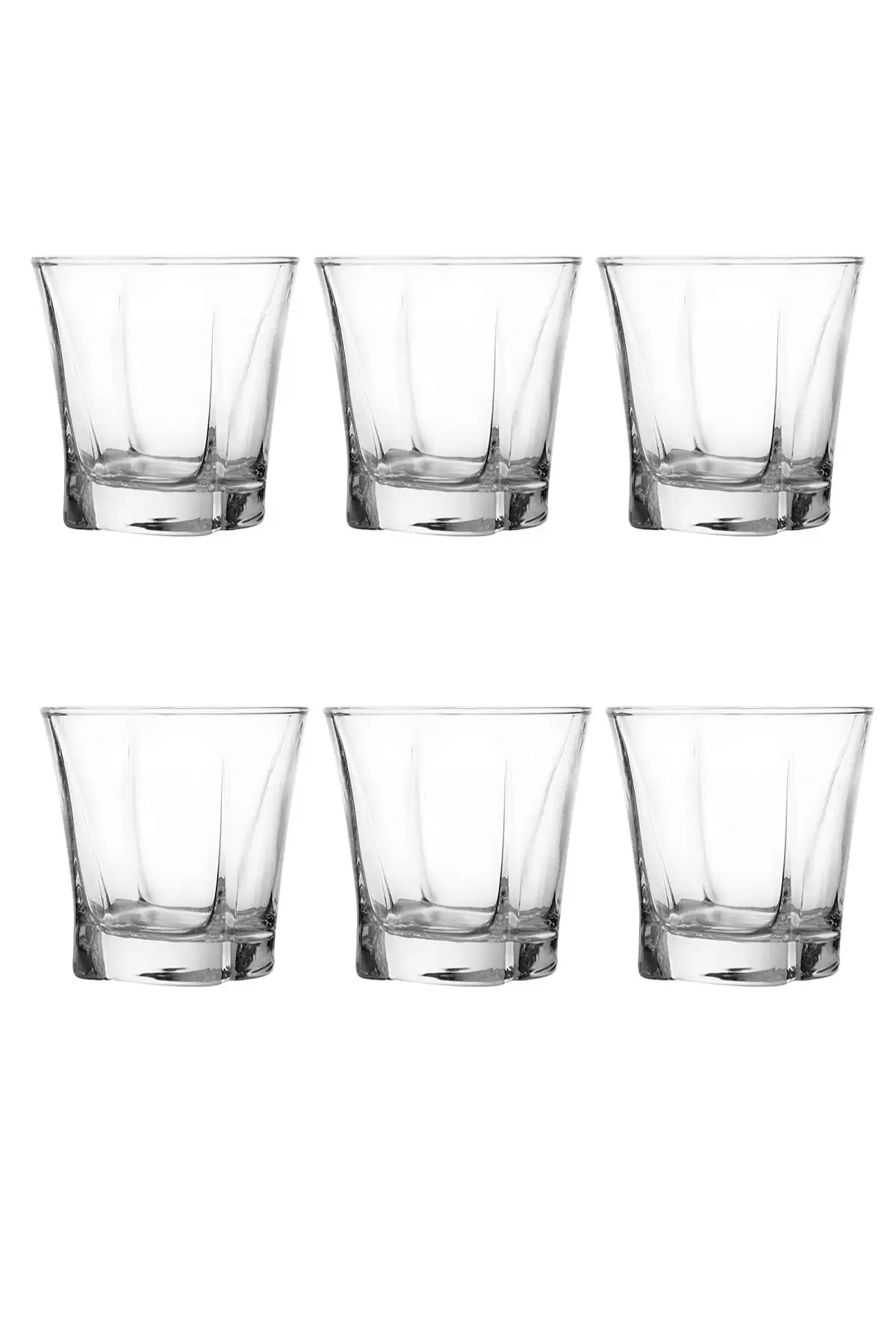 3 Adet Truva Bardak Kokteyl Meşrubat Bardağı Kalın Tabanlı Retro Soğuk Sıcak Meşrubat 280 ml Seti
