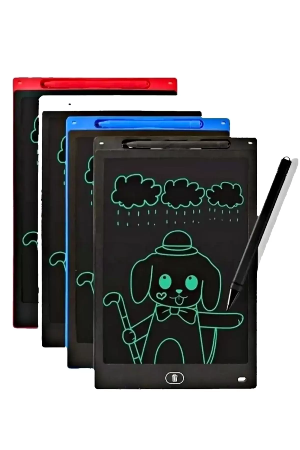 Writing Tablet LCD 8.5 Dijital Kalemli Yazı Tahtası Grafik Not Yazma Eğitim Resim Çizim Tableti