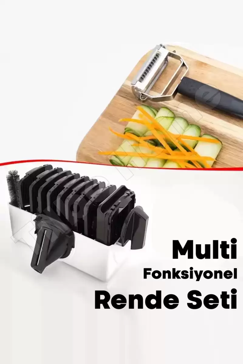 Vegetable Mandolin Pro Sebze Soğan Limon Yumurta Dilimleyici Jülyen Spiral Kesici Cips Kesim Rende