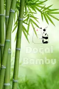 Bambu Dikdörtgen Tepsi Büyük Boy 46x33 cm Servis Çay Kahve Sunum Tepsisi Lüx Bambu Classic Tepsi