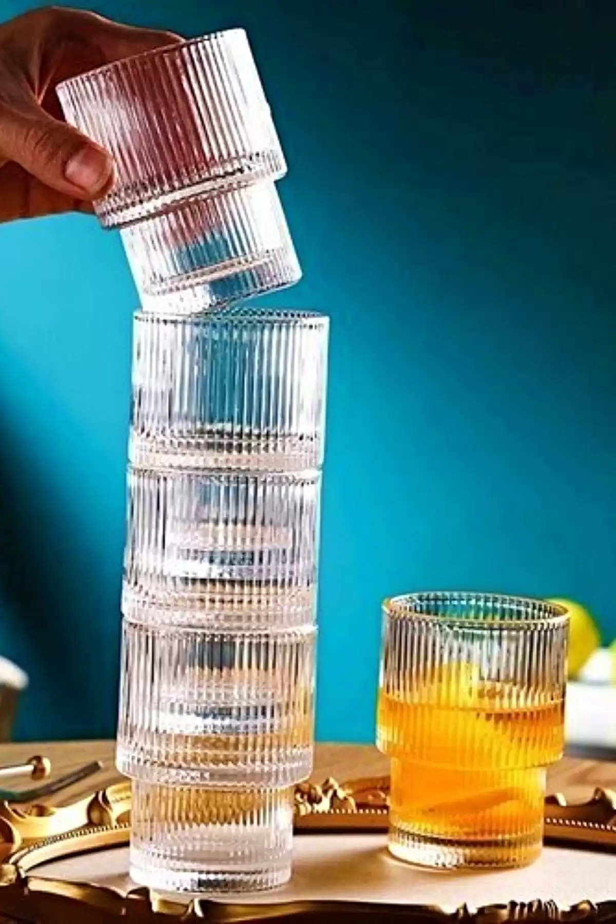 6lı Mini Origami Stil Cam Bardak Pinteres Latte Espresso Isıya Dayanıklı Kahve Yanı Sunum Bardağı