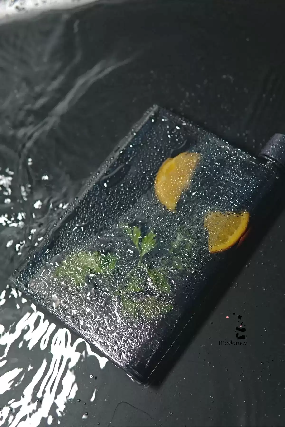 A5 Black Soft Bottle Motivasyon Su Matarası Notebook Taşınabilir Sporcu Suluk Su Şişesi 350ml