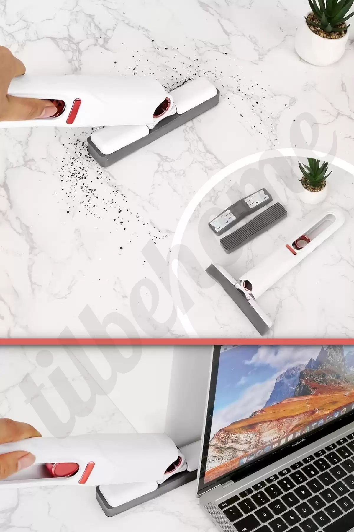 Taşınabilir Mini Mop Paspası Islak Kuru Temizlik Süngeri Mutfak Tezgahı Pencere Cam Zemin Silme