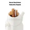 2li Square Porselen Yağdanlık Vakumlu Bambu Kapak Beyaz Zeytinyağı Yağlık Sosluk Sirkelik Seti