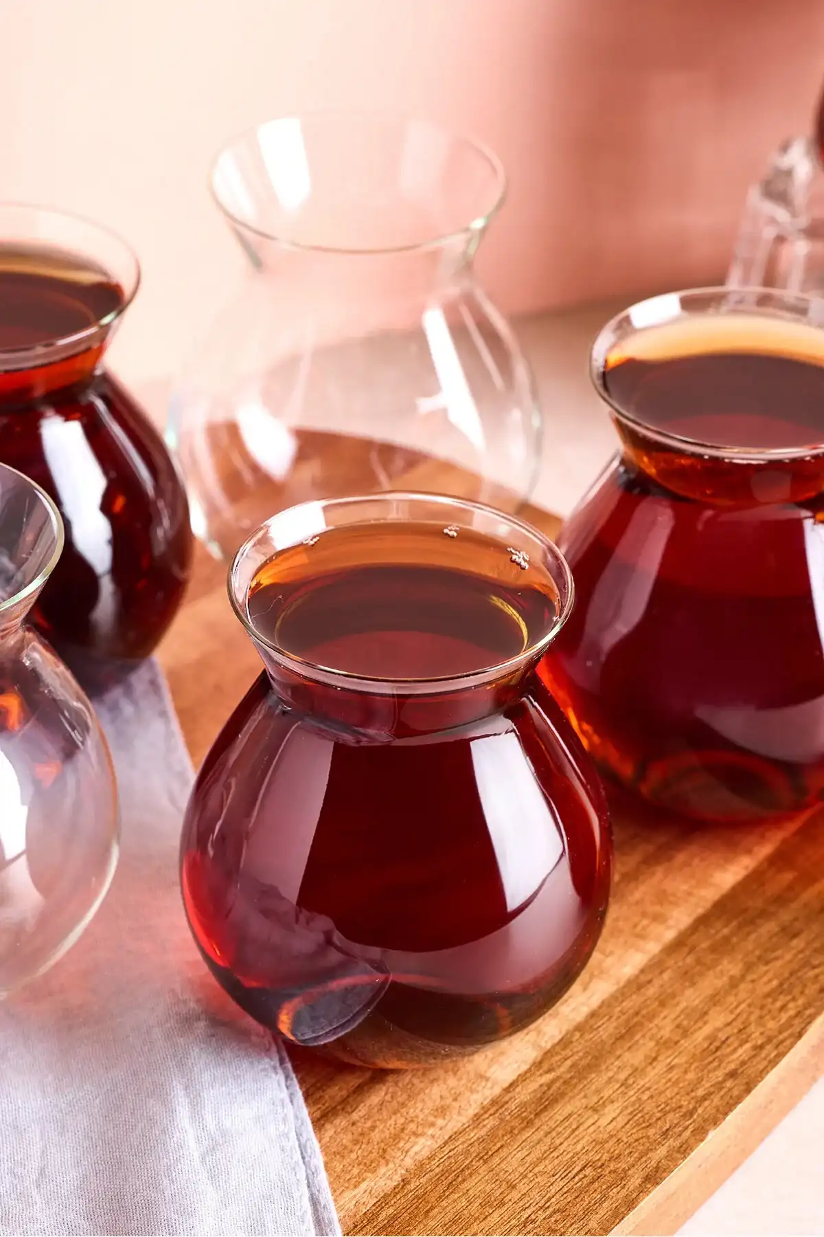 6’lı Royal Keyfi Ala Borosilikat Cam Çay Bardağı Seti Isıya Dayanıklı, Şık ve Modern Tasarım