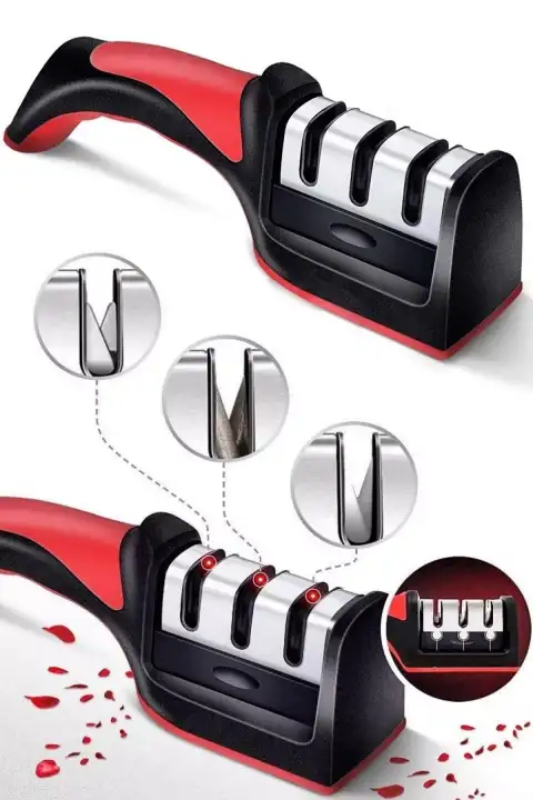 Bıçak Bileyici Açılı Seramik Tungsten Elmas Uçlu Kasap Mutfak Çelik El Bıçakları Bileme Aleti Masat