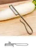 Pratik Yan Soyacak Patates Sebze Paslanmaz  Sebze Patates Metal Yan Soyacak Aparatı