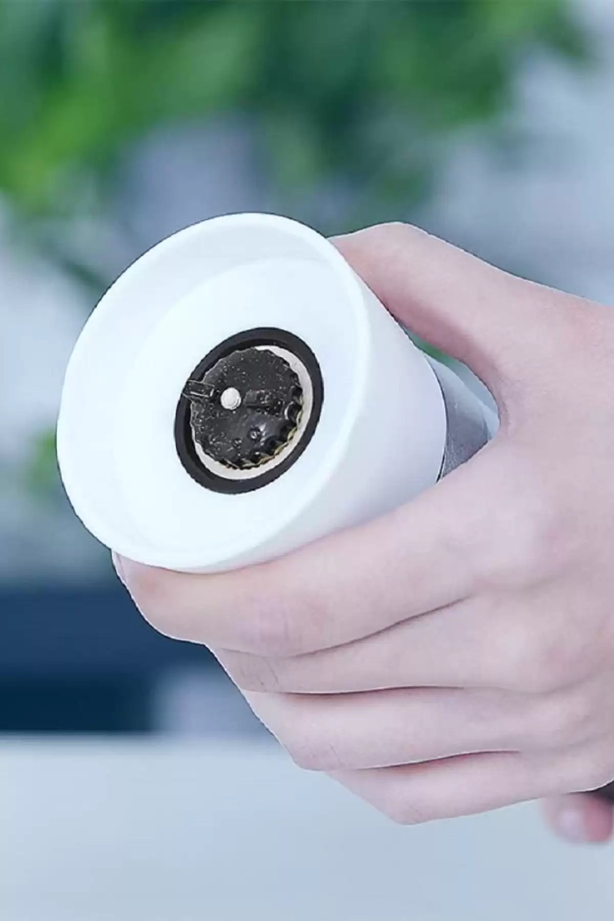 Karabiber Tuz Değirmeni 2 Adet Seramik Bıçaklı Öğütücü Büyük Boy 2li Değirmen Seti