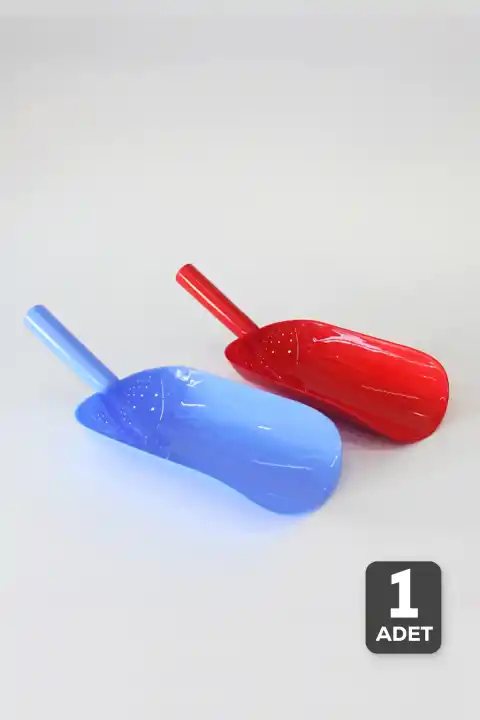 Büyük Boy Plastik Erzak Küreği - Dayanıklı ve Pratik