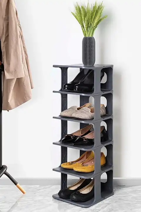 5 Katlı Lüks Ayakkabılık Modüler Tak Sök Ayakkabı Organizer