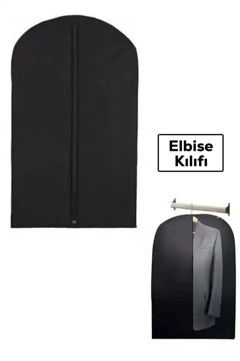 Takım Elbise Kılıfı Abiye Elbise Kılıfı 63 x 100 cm