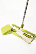 Sihirli Teleskobik Mop Yer Fayans Duvar Yüzey Temizlik Mikrofiber Paspas Yedek Bezli Mandallı Mop - Görsel 3