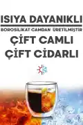 Sevimli Panda Çift Cidarlı Bardak Süt Çay Kahve Su Bardağı 250ml Isı Yalıtımlı Kupa Bardak - Görsel 2