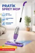 Sihirli Teleskobik Mandallı Sprey Mop Bezli Mikrofiber Paspas Yer Fayans Duvar Yüzey Temizlik - Görsel 2