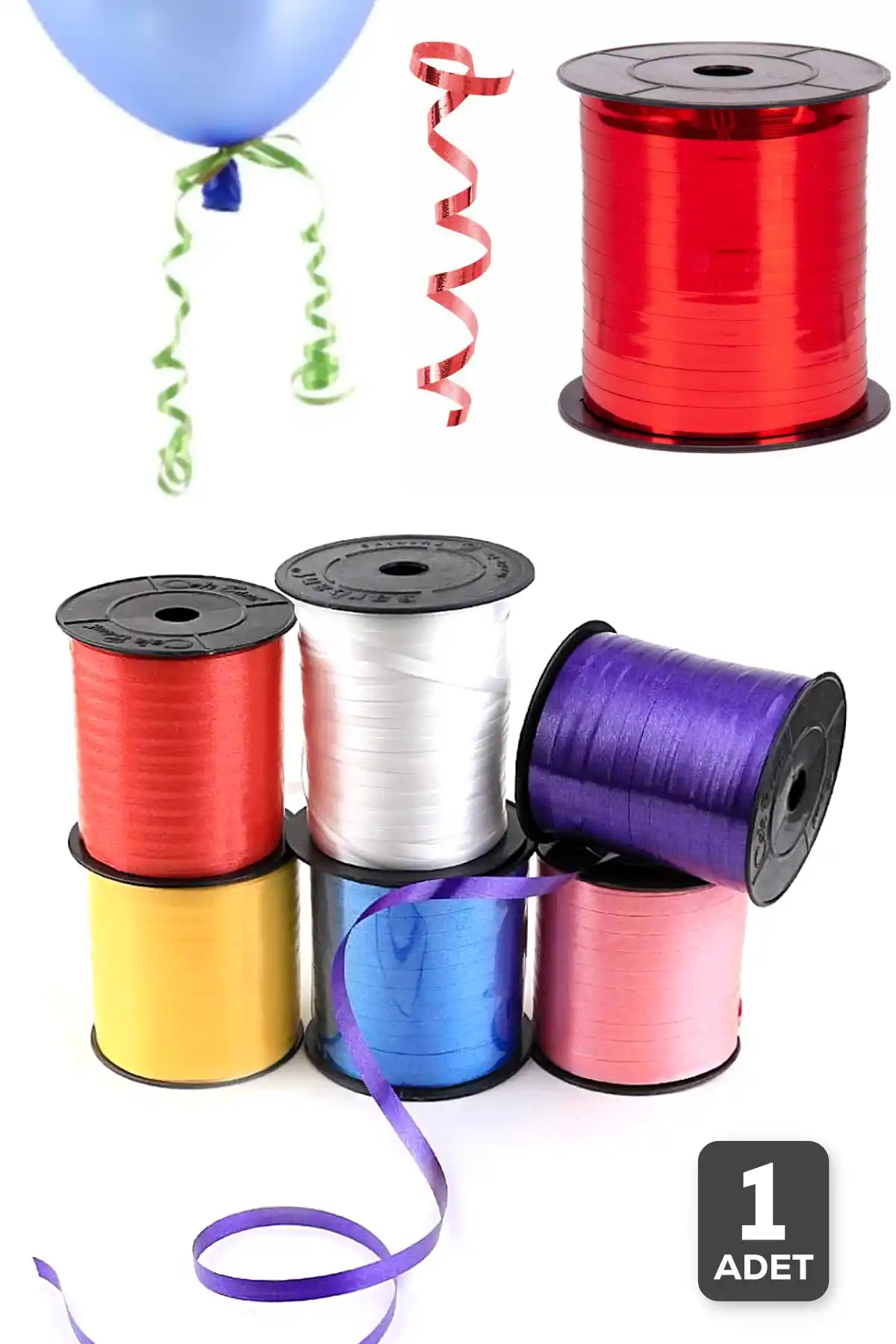Rafya İpi 200 Metre - Çok Renkli, Hobi, Süsleme, Paketleme ve El Sanatları İçin Dayanıklı