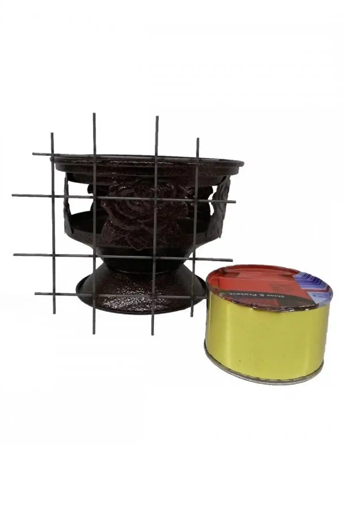 Yeni Model Osmanlı Ocağı Taşınabilir Kamp Piknik Jel Yakıtlı Mini Ocak