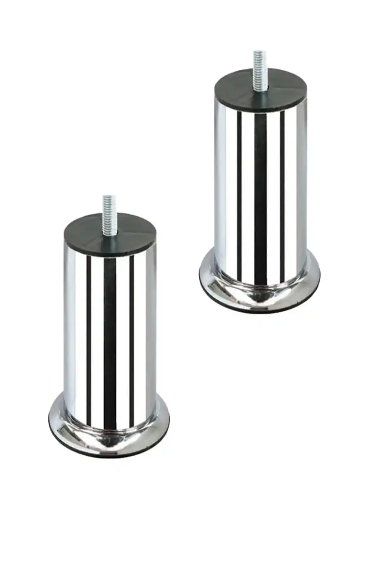 Baza Ayağı Koltuk Ayağı Kanepe Ayağı Civatalı 15 Cm 3/8 Kalın Diş (2 Adet)