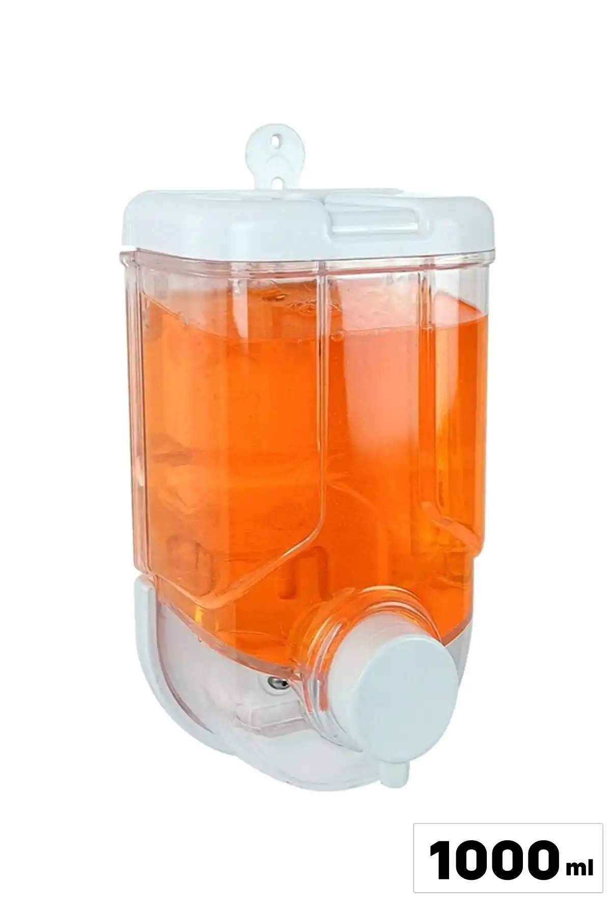 Duvara Monte Edilbilir Sıvı Sabunluk Dispanseri Mutfak Banyo Sıvı Sabunluk 1000 ml.