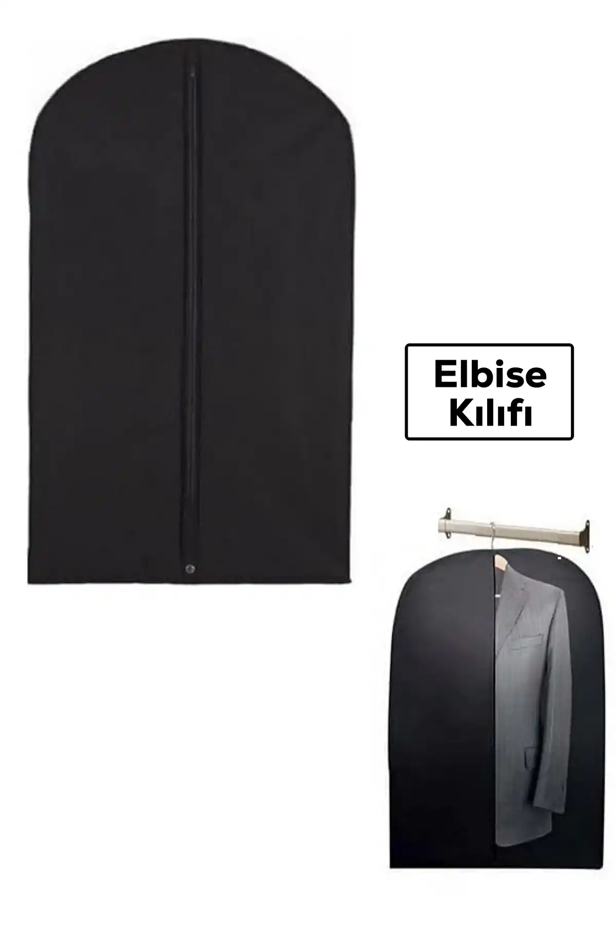 Takım Elbise Kılıfı Abiye Elbise Kılıfı 63 x 100 cm