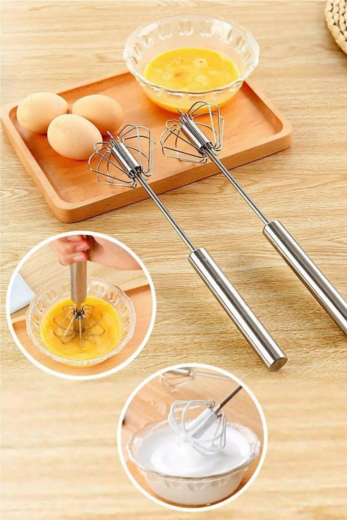 Çelik Çırpıcı Tel Servis Seti Kepçe Kevgir Süzgeç Metal Patates Soyacağı Basmalı Yumurta Çırpıcısı