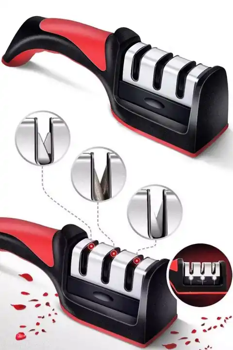 Bıçak Bileyici Açılı Seramik Tungsten Elmas Uçlu Kasap Mutfak Çelik El Bıçakları Bileme Aleti Masat