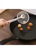 Çelik Süzgeçli Patates Kızartma Yağ Maşası Çok Amaçlı Pratik Maşa Seti - Görsel 5