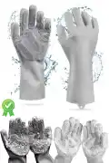Sihirli Magic Bulaşık Eldiveni Tırtıklı Elastik Kaymaz Dayanıklı Fırın Mutfak Araç Yıkama Eldiveni - Görsel 2