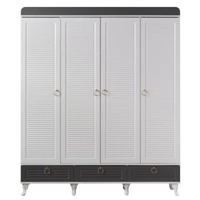 Sidelya 4 Kapılı Bebek Odası Dolap