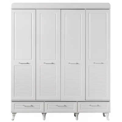 Bella 4 Kapılı Bebek Odası Dolap