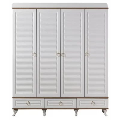 Belinay 4 Kapılı Bebek Odası Dolap