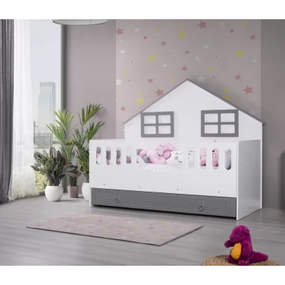 Aqua Grey Montessori Karyola